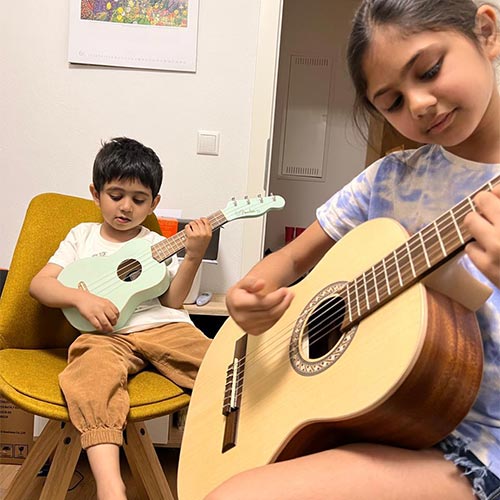 ReChordNation guitar studio in Delhi